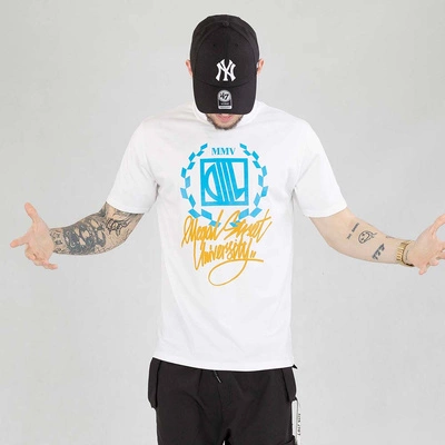 Koszulka Diil Laur University biało niebieska