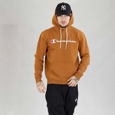 Bluza Champion Hoodie 219203 brązowa