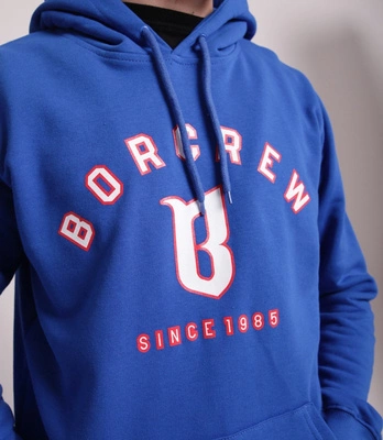 Biuro Ochrony Rapu CLASSIC B Bluza z kapturem Niebieski