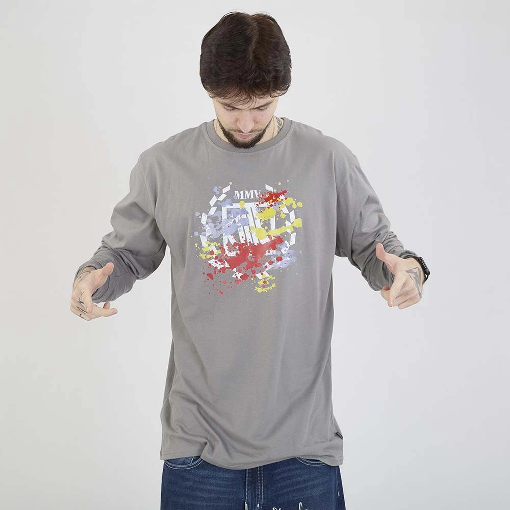 Long Diil Splash szary