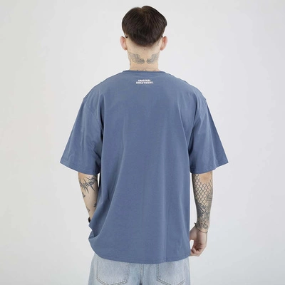 Koszulka Mass Pocket Sign niebieska