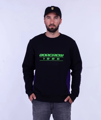 Biuro Ochrony Rapu BOX Bluza Oversize Czarny