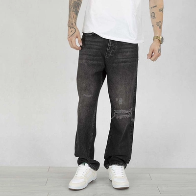 Spodnie Baggy I8 Denim BAG20 black jeans