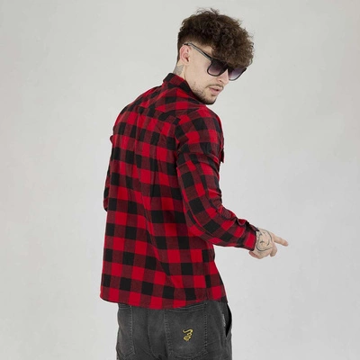 Koszula Pit Bull Mitchell Classic czerwono czarna