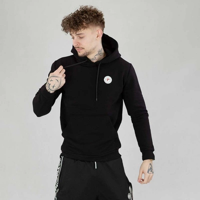 Bluza Patriotic Hoodie College Basic czarna