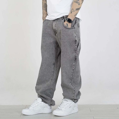 Spodnie Baggy I8 Denim BAG95 szare