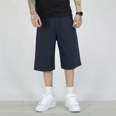 Krótkie spodenki Mass Pants Baggy Slang granatowe