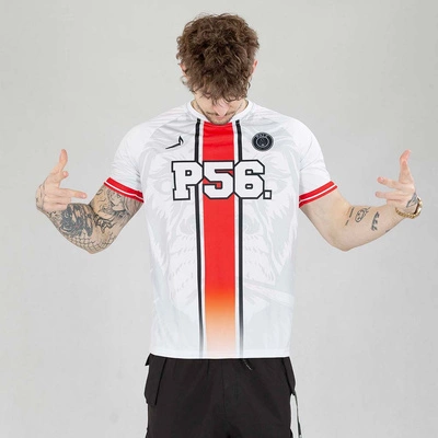 Koszulka Dudek P56 Palę Sobie Grass Lion Football biała