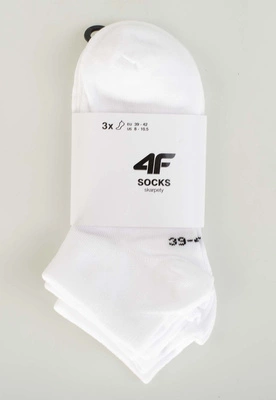 Skiety 4F F276 3-pak białe