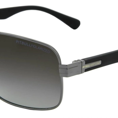Okulary Pit Bull Hofer srebrno czarne