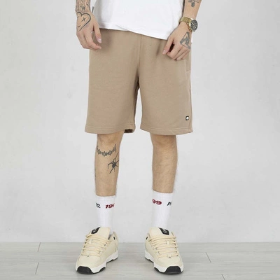 Krótkie spodenki Chada Kastet Mini Logo beżowe