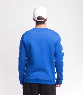 DIIL TRANSPARENT Bluza bez Kaptura Niebieski