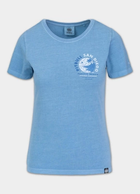 Koszulka Pit Bull Planet Surf niebieska