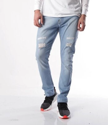 Stoprocent-SJ Carrot HCQUALITY Jeans Niebieskie