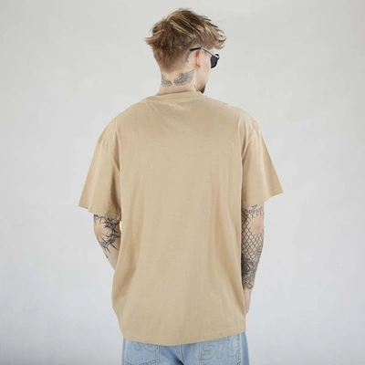 T-shirt Lucky Dice Baggy LD Classic beżowy