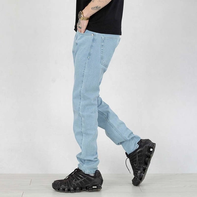 Spodnie Mass Tapered Fit Signature 2.0 light blue