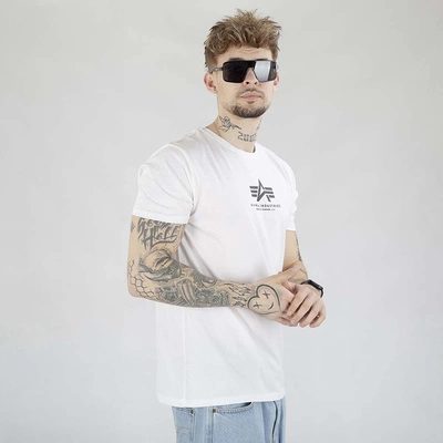 Koszulka Alpha Industries Basic T ML 118533 biała