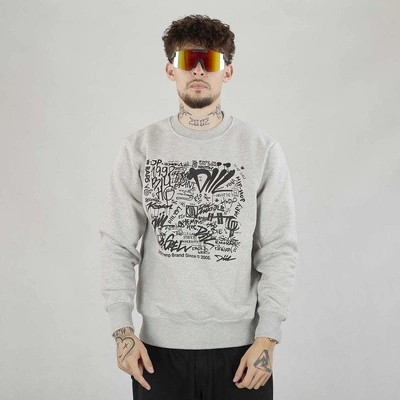 Bluza Diil Crewneck Draft melanż