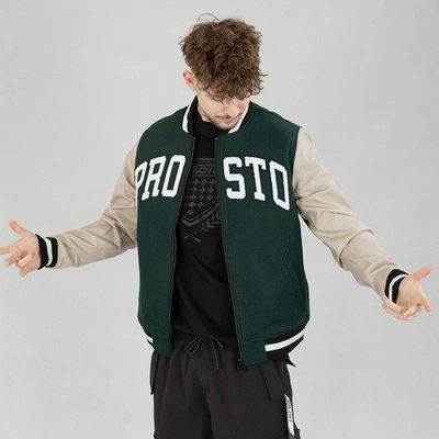 Kurtka Prosto Przejściowa College zielona