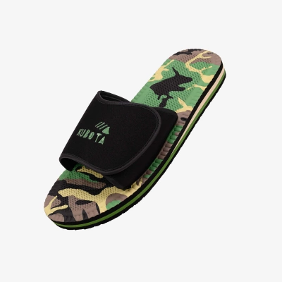 Kubota Klapki Rzep  moro czarne