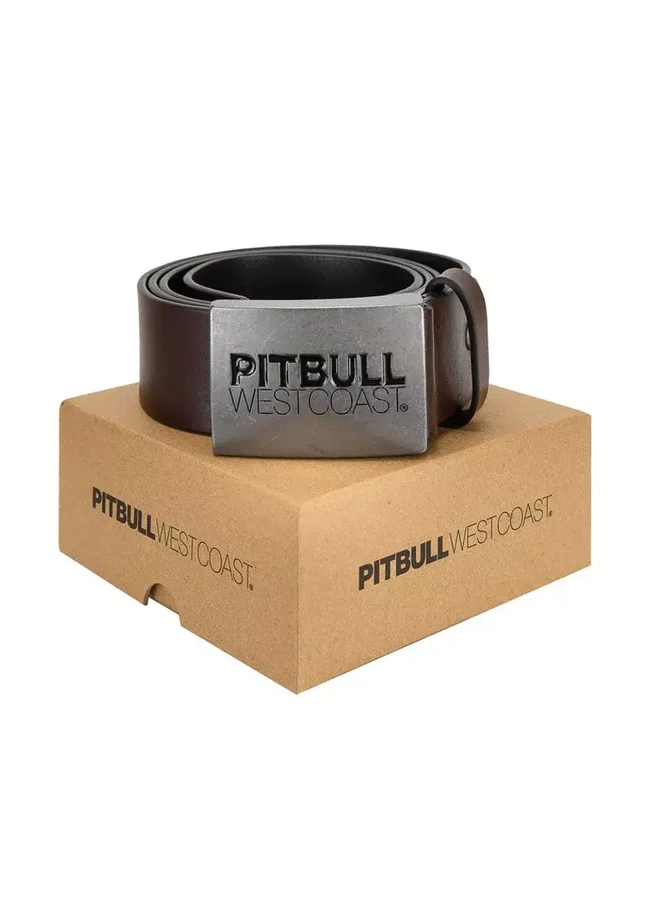 Pasek Pit Bull Leather TNT brązowy