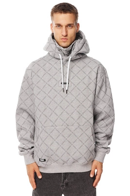 Bluza Mass Hoodie Monogram szara