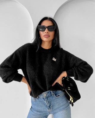 Sweter Olavoga Auramisu czarny