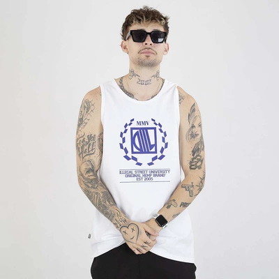 Tank Top Diil Laur biały niebieski