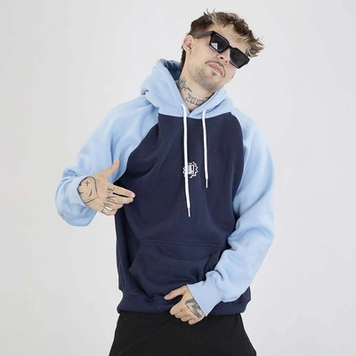 Bluza Diil Hoodie Reglan granatowa niebieska