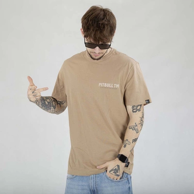 Koszulka Pit Bull Para Bellum brązowa