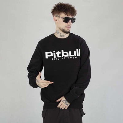 Bluza Crewneck Pit Bull City Of Dogs czarna