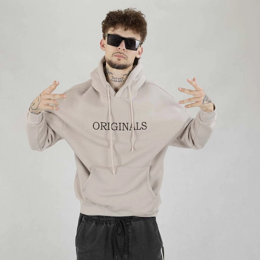 Bluza I8 Hoodie Originals II beżowa