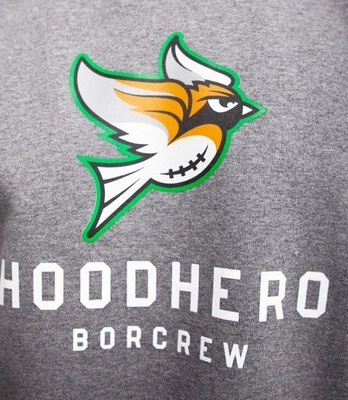 Biuro Ochrony Rapu HERO Bluza Ciemny Szary