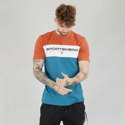 Koszulka 4F Regular M1326 brązowa