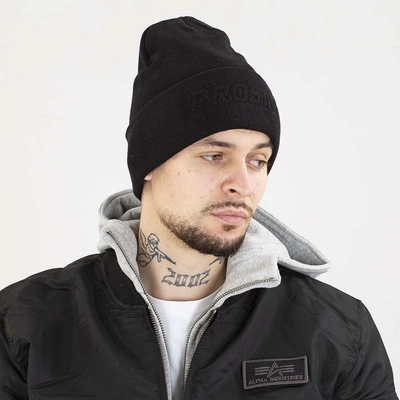 Czapka Zimowa Prosto  Emb czarna