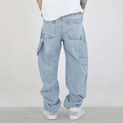 Spodnie Baggy I8 Denim BAG92 jasne niebieskie