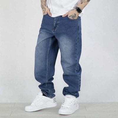 Spodnie Regular Prosto Jyng niebieskie