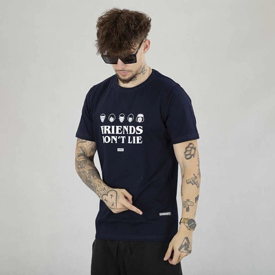 Koszulka Diamante Wear Friend Don't Lie granatowa