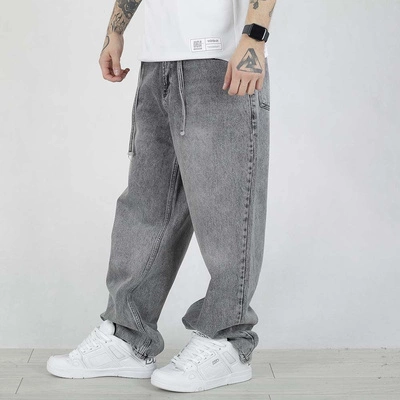 Spodnie Baggy I8 Denim BAG70 szare