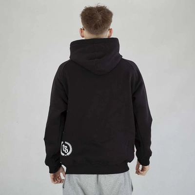 Bluza Hoodie Ciemna Strefa CS Reglan czarna