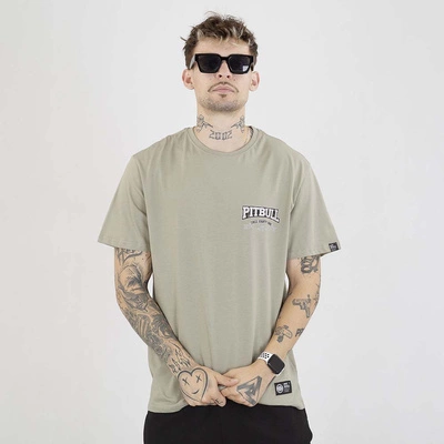 Koszulka Pit Bull Troublemaker szarozielona