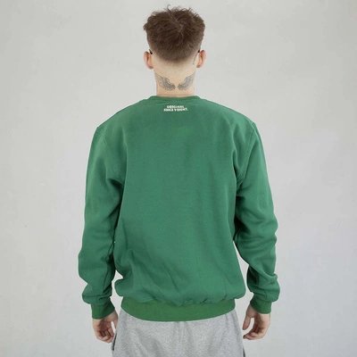 Bluza Mass Crewneck Patch zielona
