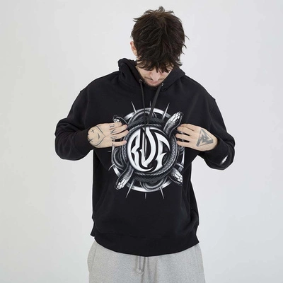 Bluza Brain Dead Familia Hoodie Snakes czarna