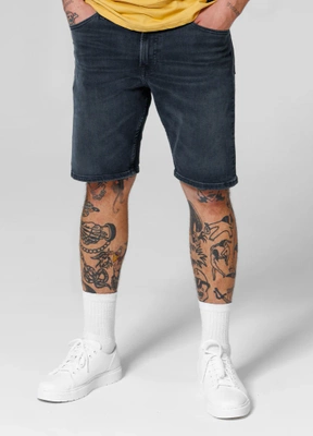 Krótkie Spodenki Pit Bull Highlander Jeans Dark Wash