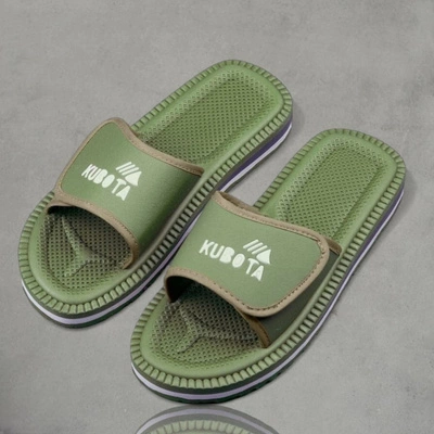 Kubota Klapki Rzep oliwkowe