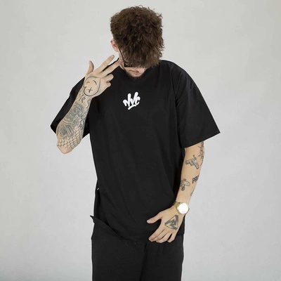 Koszulka Nice View Brand Small Front czarno biała