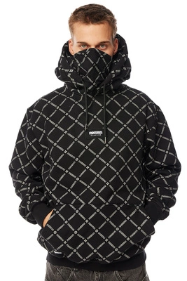 Bluza Mass Hoodie Monogram czarna