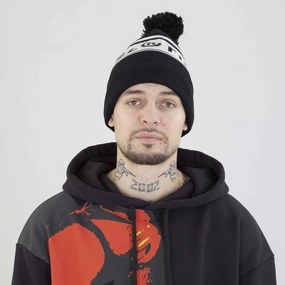 Czapka Pit bull Vermel Pitbull R czarno biała