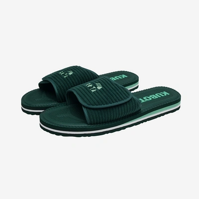 Kubota Klapki Sztruks ciemne zielone