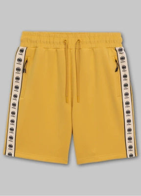 Krótkie spodenki Pit Bull Powers Poly-Elastyne żółte